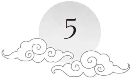 Chapter 5 and sun motif