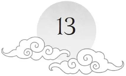 Chapter 13 and sun motif