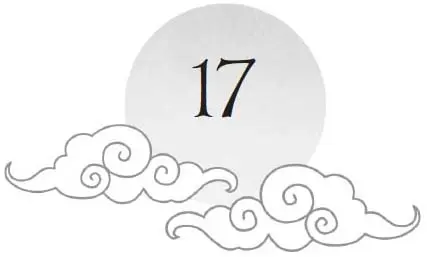 Chapter 17 and sun motif