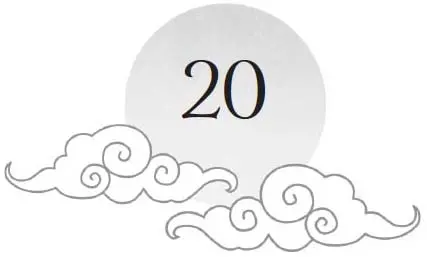 Chapter 20 and sun motif