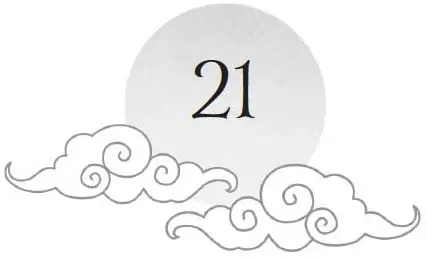 Chapter 21 and sun motif