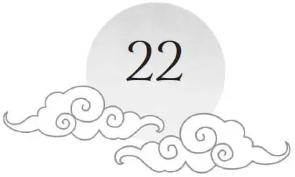 Chapter 22 and sun motif
