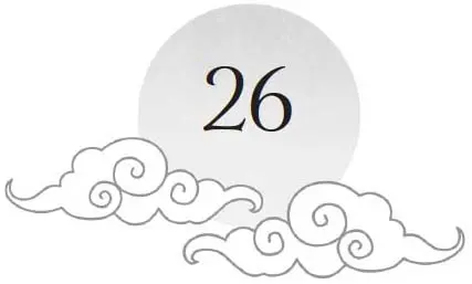 Chapter 26 and sun motif