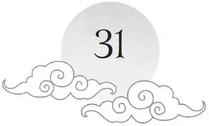 Chapter 31 and sun motif