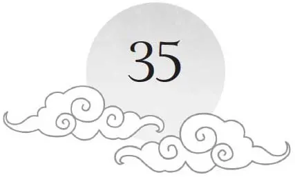 Chapter 35 and sun motif