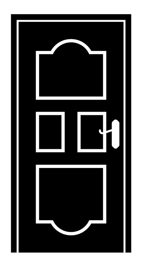 Closed door