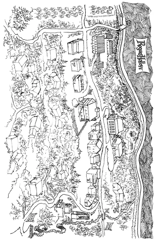 map of Rogue’s Hollow