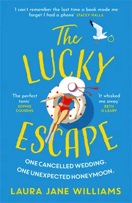Advertisement image: The Lucky Escape by Laura Jane Williams