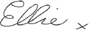 signature ellie
