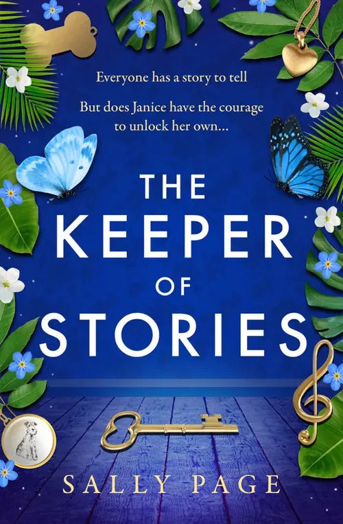 Book cover of The Keeper of Stories by Sally Page.