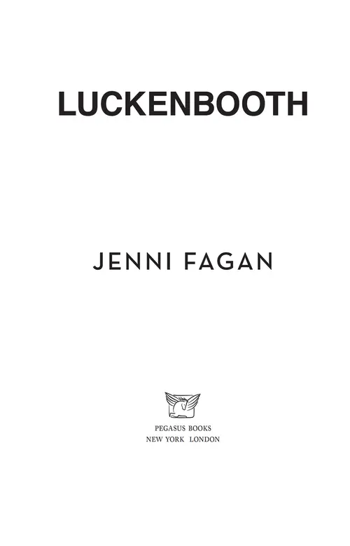 Luckenbooth, by Jenni Fagan, Pegasus Crime