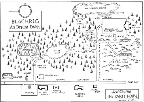 Map: Blackrig: An Druim Dubh